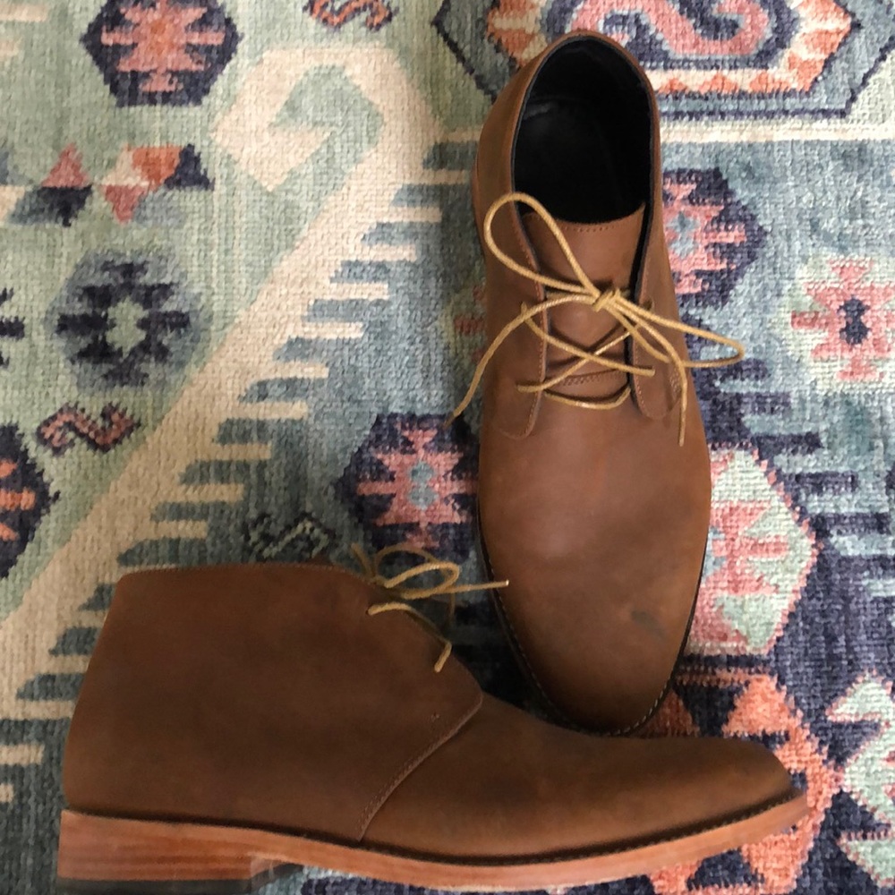 Nisolo 9.5 Chukka dress shoes/ boots